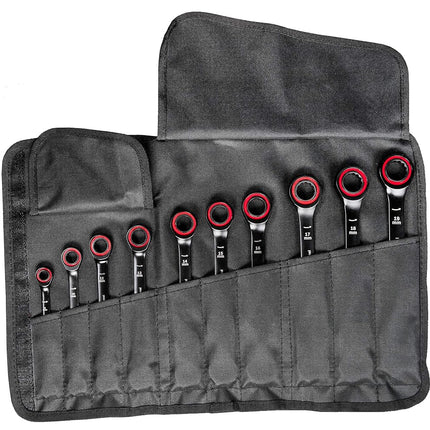 Bosch Professional 1-piece spanner set (8/10/12/13/14/15/16/17/18/19 mm, bag) – Amazon Exclusive