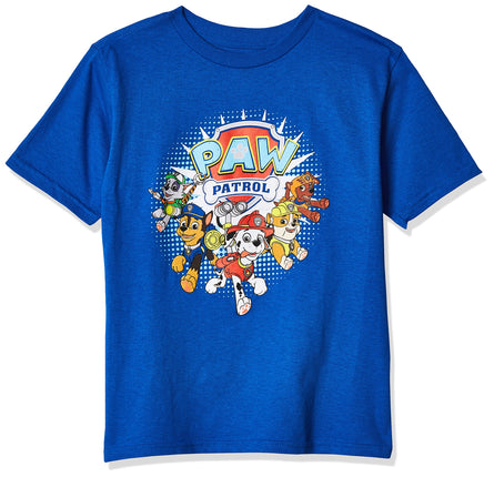 Nickelodeon Paw Patrol Little Boys' Group T-Shirt,
