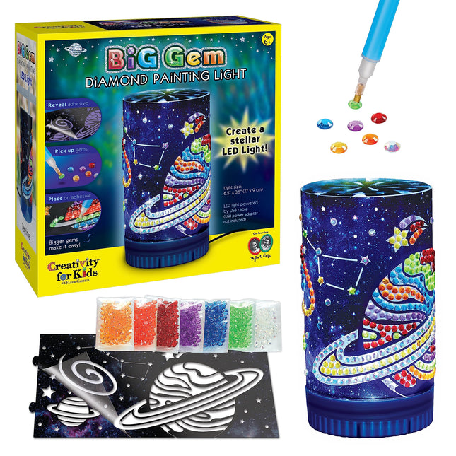 Creativity for Kids Big Gem Diamond Painting Light