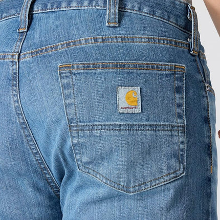 Carhartt Men's Rugged Flex Straight Fit 5-Pocket Tapered Jean, Houghton, 36 x 30