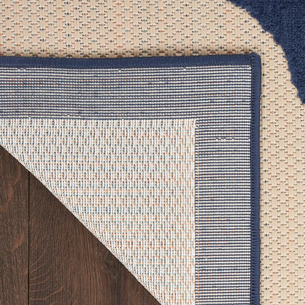 Tapis Nourison Multicolor 1,5 x 1,5 m, facile à nettoyer, ne perd pas ses poils, pour chambre, salon, salle à manger, cuisine (1,5 x 1,5 m)