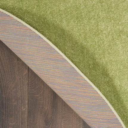 Nourison Essentials Indoor/Outdoor Green 6' Round Area Rug