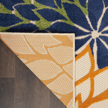 Tapis de surface Nourison ALH05 Aloha, 2'3" x 8', multicolore