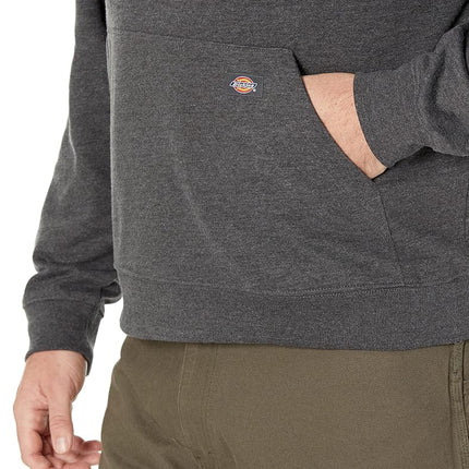 Dickies Men's Big Tall Pullover Fleece Hoodie Jacket, Dark Heather, 4XL