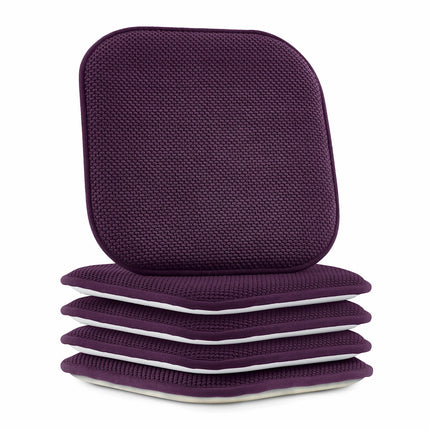 Elegant Comfort 4 Pack Chair Cushion Covers - Skid