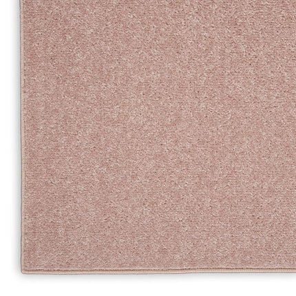 Tapis Nourison Essentials Intérieur/Extérieur Rose 91 x 152 cm, Facile à nettoyer, Ne perd pas ses poils, Chambre, Salon, Salle à manger, Jardin, Terrasse, Patio (91x152)