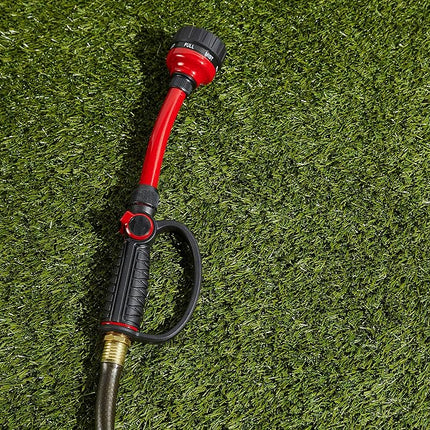 Orbit 58995 Pro Flo 7-Pattern 14” Watering Wand with Thumb Control, Red, Black, 14 Inch
