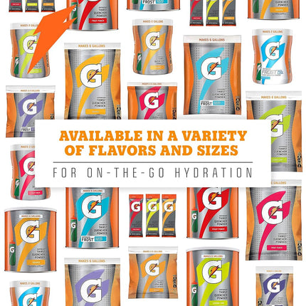 Gatorade Thirst Quencher Powder, Fruit Punch, 1.23oz Packets, Makes 20 ounces (80 Pack)