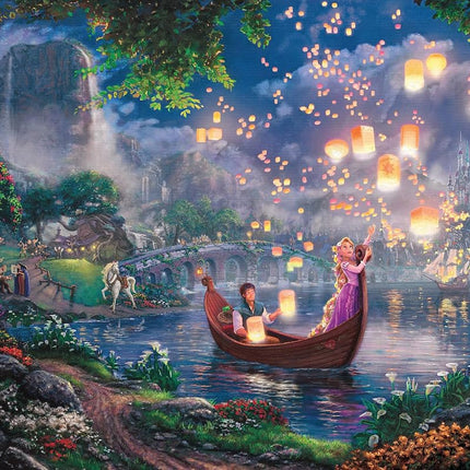 Ceaco - 4 in 1 Multipack - Disney - Thomas Kinkade - (4) 500 Piece Jigsaw Puzzles