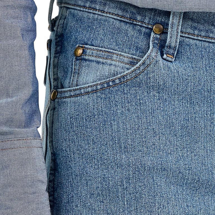 Wrangler Men's 47macsbt jeans, Stone Bleach, 36W 38L UK