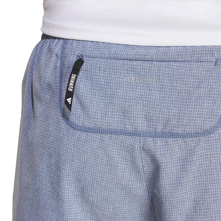 adidas Men's Own The Run Shorts, preloved Ink/White, XXL 5 inch