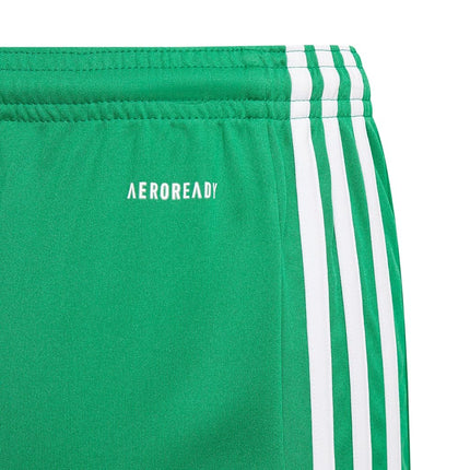 adidas boys Squad 21 Shorts Team Green/White Medium