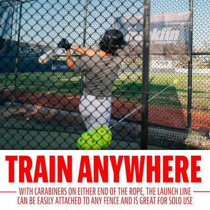 Franklin Sports Launch Line Baseball Hitting Trainer - IDB Swing Trainer + Batting Practice Aid - Baseball + Softball Batting Practice Equipment + Training Aid for Hitters,White/Yellow