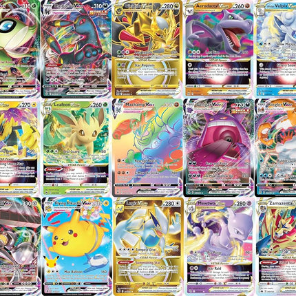 5 Pokemon Card VMAX/VSTAR Bundle - X2 VSTAR - X2 VMAX - X1 Secret Rare - No Duplicates