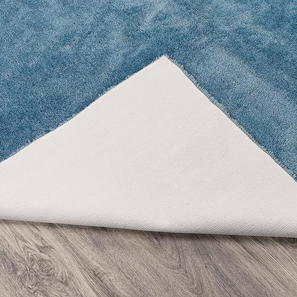 Alfombra de baño Garland Rug tamaño habitación, 5 pies por 6 pies, azul lavabo