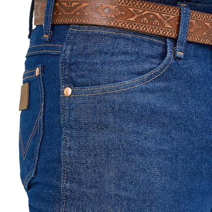 Wrangler Men's Cowboy Cut Slim Fit Jean Jeans, Prewashed Indigo, 31W / 30L