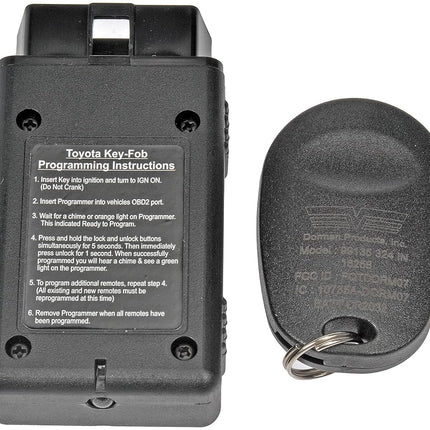 Dorman 99135 Mando a distancia de entrada sin llave de 4 botones compatible con modelos selectos de Toyota (OE FIX)