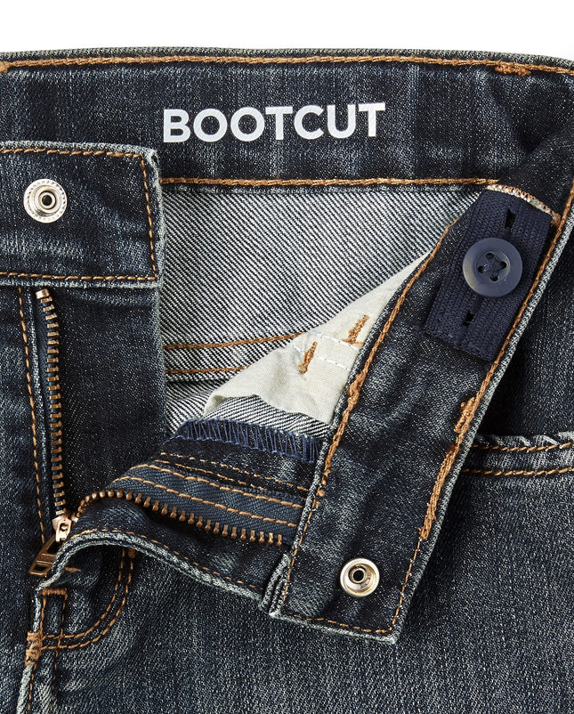The Children's Place Husky Boys Bootcut Jean, Dust Bowl, 5 Husky