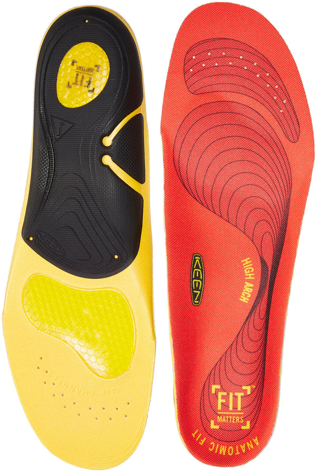 KEEN Utility K-30 Gel Insole for High Arches, Red,