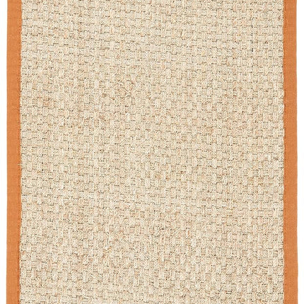 Safavieh Natural Fiber Indoor Woven Rectangle Area Rug, Natural Fiber Collection, NF114, in Natural / Brown, 91 X 152 cm for Living Room, Bedroom or Any Indoor Space
