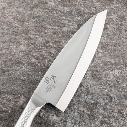 Kai Corporation KAI AK1132 Deba, Japanese Knife, Seki Magoroku, All Stainless Steel, 7.1 inches (180 mm), Made in Japan, Dishwasher Safe