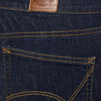 Dickies Womens Perfect Shape Denim Bermuda Shorts, 10, Stonewashed Indigo Blue
