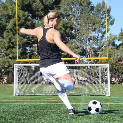 GoSports Classic Soccer Ball - Size 5 - with Premium Pump
