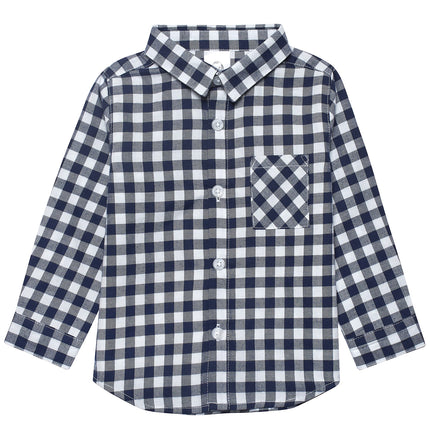 Gerber Baby and Toddler Boys Long Sleeve Button Up