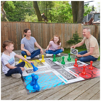 Giant SORRY! Classic Family Board Game Indoor Outdoor Retro Party Activity with Oversized Gameboard & Pieces, for Kids and Adults Ages 6 & up