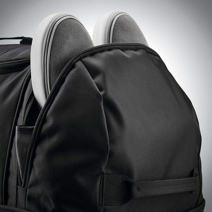 Samsonite Unisex-Adult Andante 2 Boxed Wheeled Duffel 22 Rolling, Black, One Size