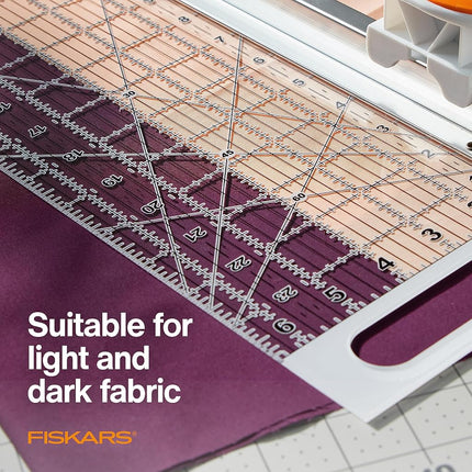 Fiskars Rotary Ruler Combo-6"X24"