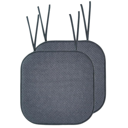 Elegant Comfort Chair Cushion Covers with Ties and