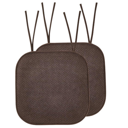 Elegant Comfort Chair Cushion Covers with Ties and