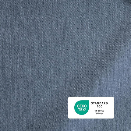 Izod - Melange Performance Cotton Sheet Set, Heavy Duty & Long Lasting Fabric, Deep Pockets (300 Thread Count, King/Denim)