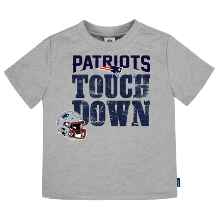 Gerber Unisex Baby NFL 3 Pack Short Sleeve Team Fan Tee Shirt