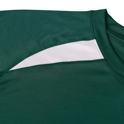 CHAMPRO Women's BS36WFGWL Check Baseball Jersey L Forest Green,White, Large