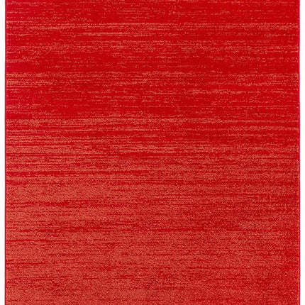 Safavieh Modern Ombre Indoor Woven Rectangle Area Rug, Adirondack Collection, ADR113, in Red/Grey, 165 X 231 cm for Living Room, Bedroom or Any Indoor Space