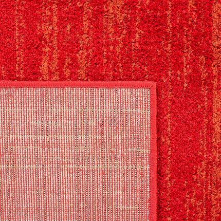 Safavieh Modern Ombre Indoor Woven Rectangle Area Rug, Adirondack Collection, ADR113, in Red/Grey, 165 X 231 cm for Living Room, Bedroom or Any Indoor Space