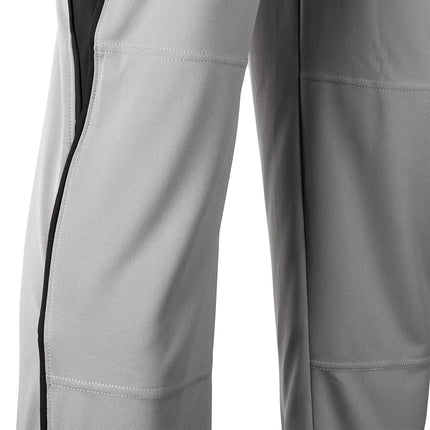 CHAMPRO Youth Triple Crown Baseball Pant, Grey/Black, X-Large