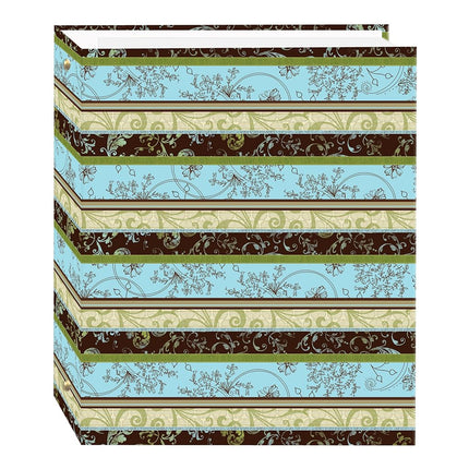 100 Magnetic Page 3-Ring Photo Album, Lots Pattern