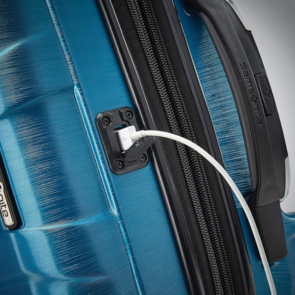 Samsonite Centric 2 Hardside Luggage, Caribbean Blue, 2-Piece Set (20/24), Centric 2 Hardside Luggage