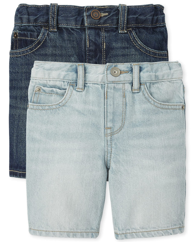 The Children's Place Boys' and Toddler Denim Short