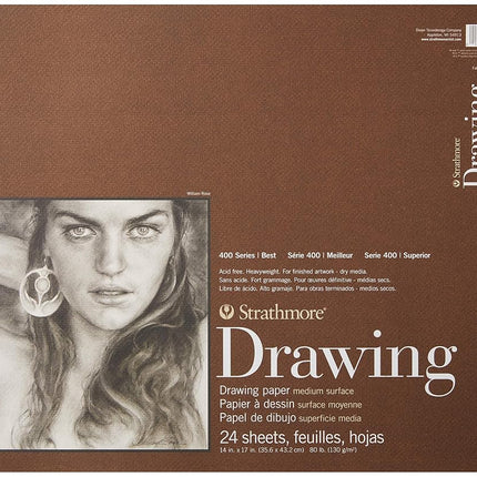Strathmore (400-7 400 Series Drawing Pad, 14"x17",