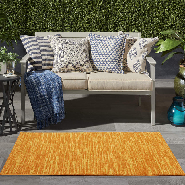 Nourison Essentials 3' x 5' Sunburst Outdoor Indoor/Outdoor Rug
