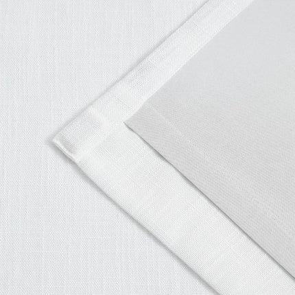 Vision Home White Pinch Pleated Full Blackout Curtains Thermal Insulated Window Curtains 108 inch for Living Room Bedroom Room Darkening Pinch Pleat Drapes with Hooks Back Tab 2 Panel 40" Wx108 L