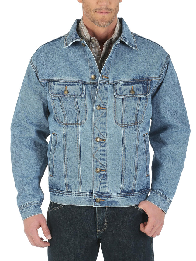 Wrangler Men's Rugged Wear Unlined Denim Jacket De