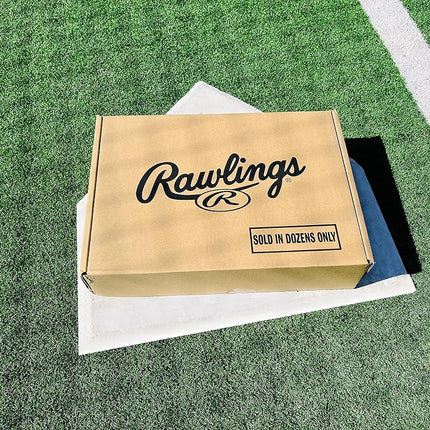 Rawlings | Official T-Balls | TVB | Youth/6u | 12 Count | Sponge Rubber Core | Indoor/Outdoor