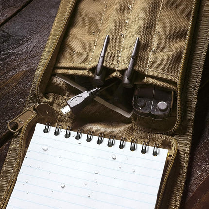 Rite in the Rain Weatherproof CORDURA® Fabric Notebook Cover, 4" x 6", Tan Cover (No. C946)
