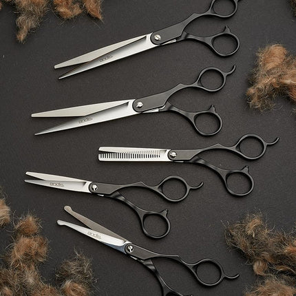 Andis Straight Shears, Right-Handed, Professional Dog and Cat Grooming