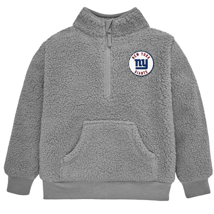 Gerber NFL Team Sherpa Baby Mock Neck Sweatshirt, 
